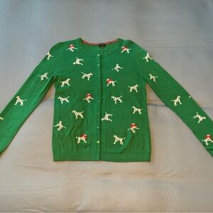 Talbots Dalmatian Cardigan